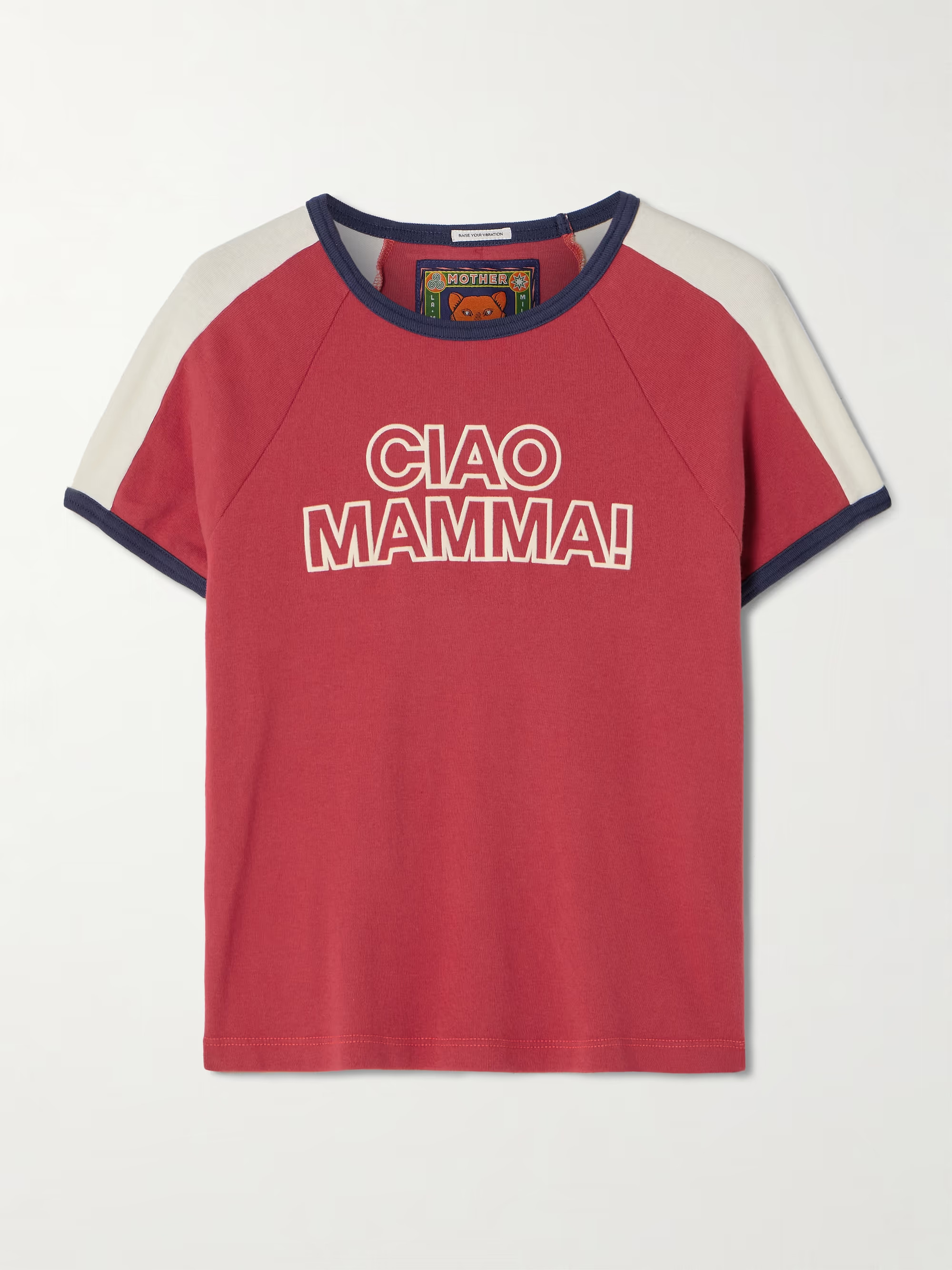 + La DoubleJ The Itty Bitty printed cotton-jersey T-shirt | NET-A-PORTER (UK & EU)