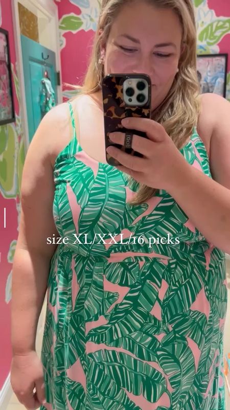 @lillypulitzer SALE right now until 5/19. Shop my favorite picks that are an easy silhouette and work for my typically plus size body. I wear XL/XXL/16s in Lilly Pulitzer. Lots of dresses, tops, swim, athletic, and even men's swim with mommy and me matching options. #ad 

#LTKSaleAlert #LTKStyleTip #LTKPlusSize