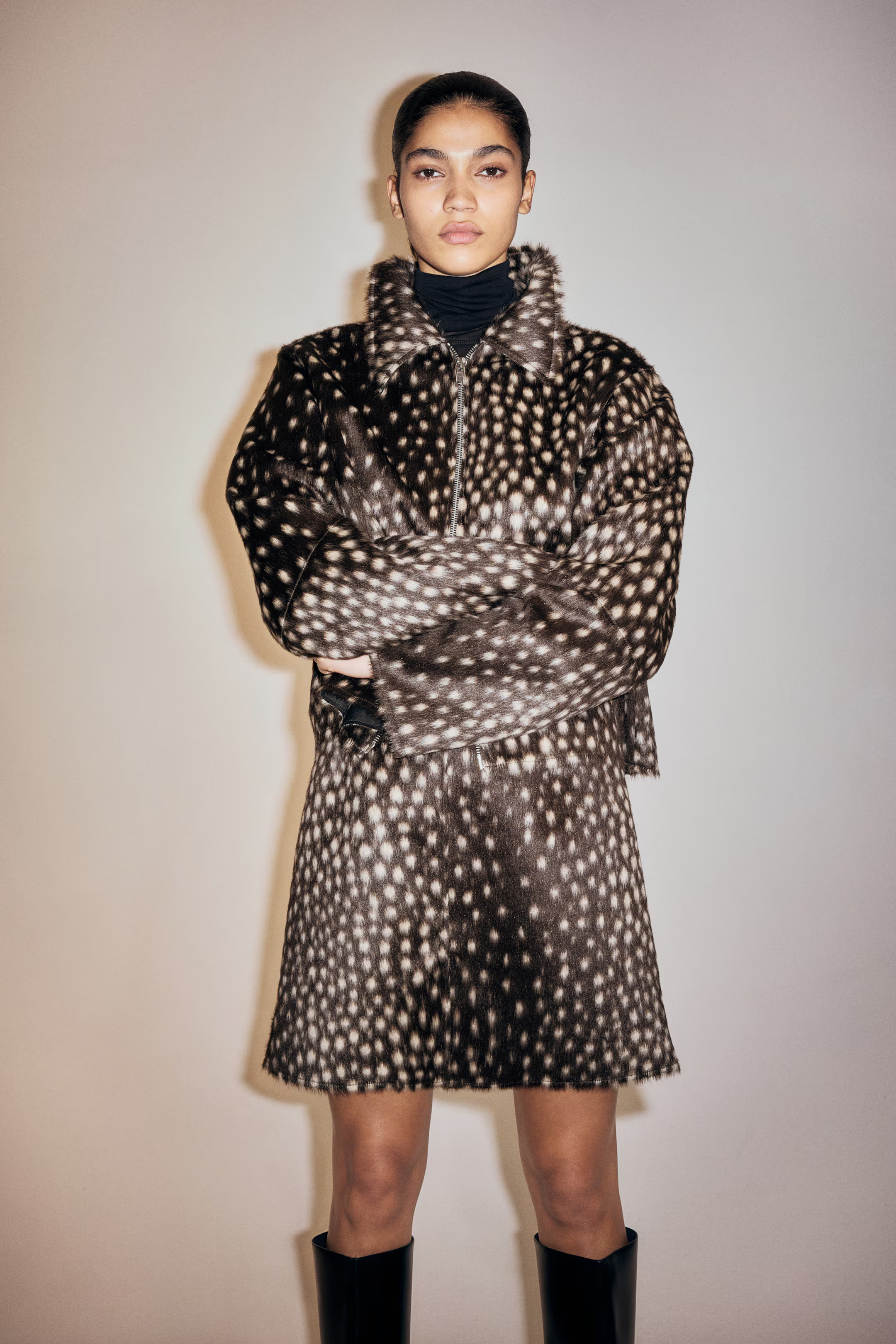 Fuzzy jacket | H&M (UK, MY, IN, SG, PH, TW, HK)