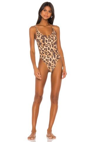 PILYQ Scoop One Piece in Jungle from Revolve.com | Revolve Clothing (Global)