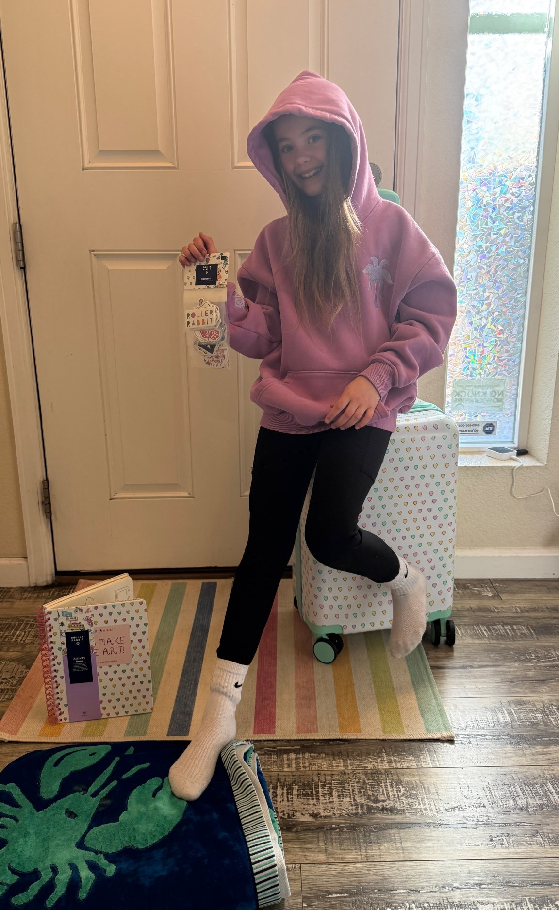 And Winnie’s first round of loot from #rollerrabbitxtarget 
#rollerrabbit 

#LTKKids #LTKSeasonal #LTKTravel