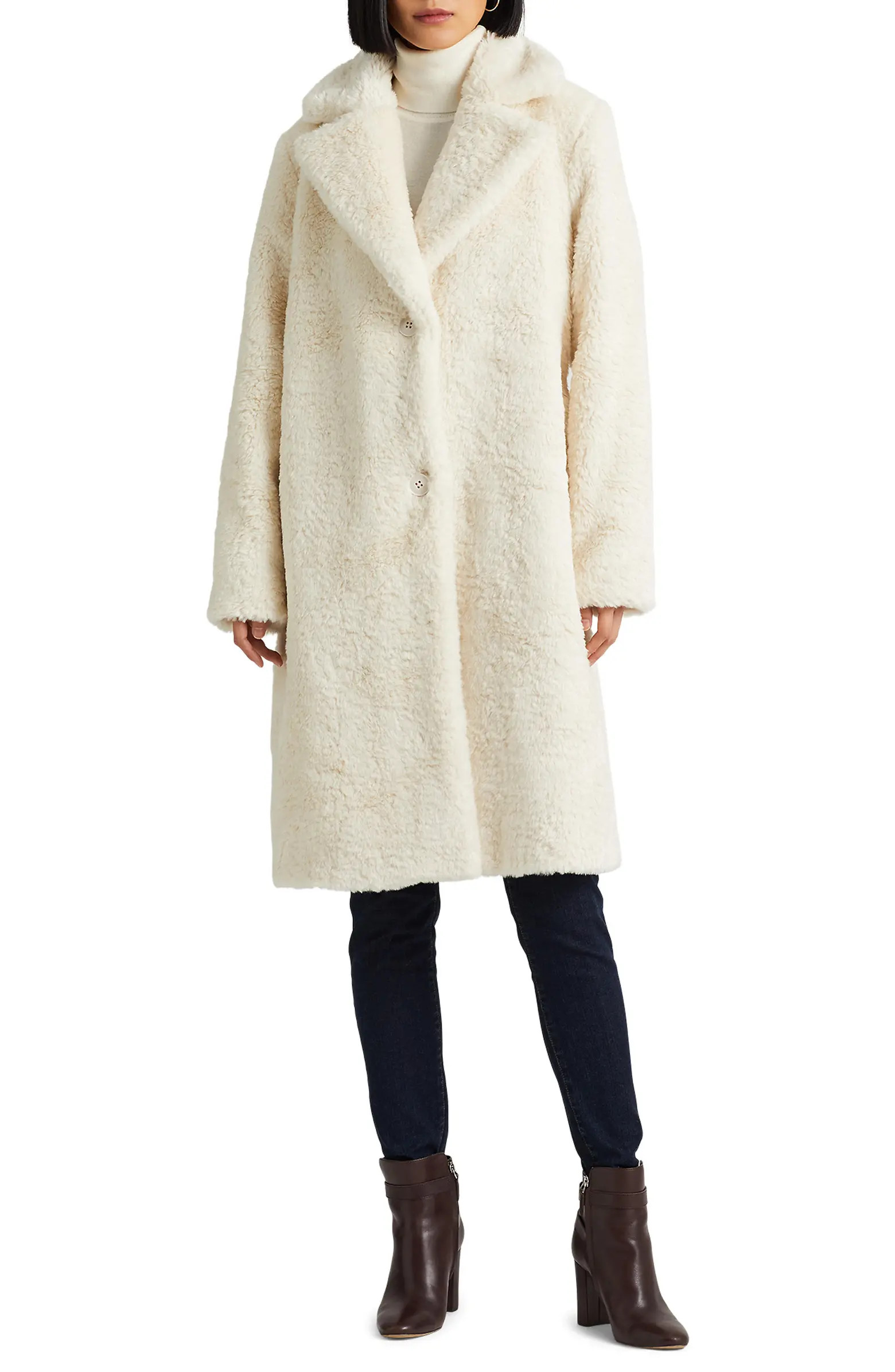 Toscana Faux Fur Coat | Nordstrom