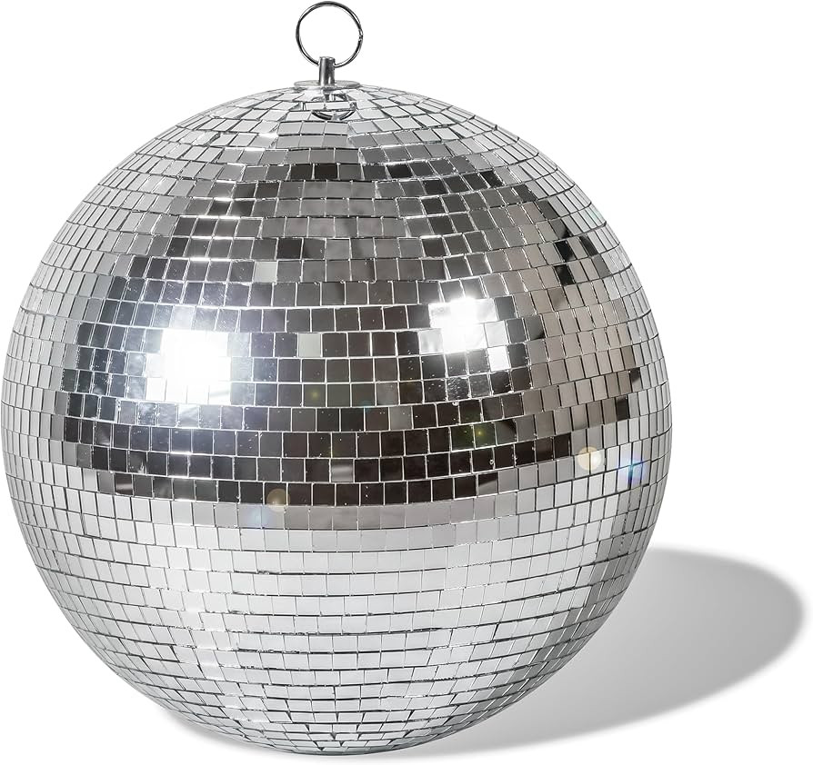 Trademark Innovations Disco Ball 12 Inch Disco Ball Chandelier Disco Ball for Ceiling | Amazon (US)
