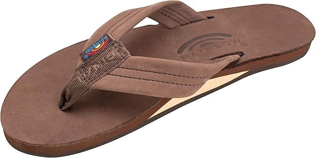 Rainbow Sandals Women's Single Layer Premier Leather Sandal | Amazon (US)