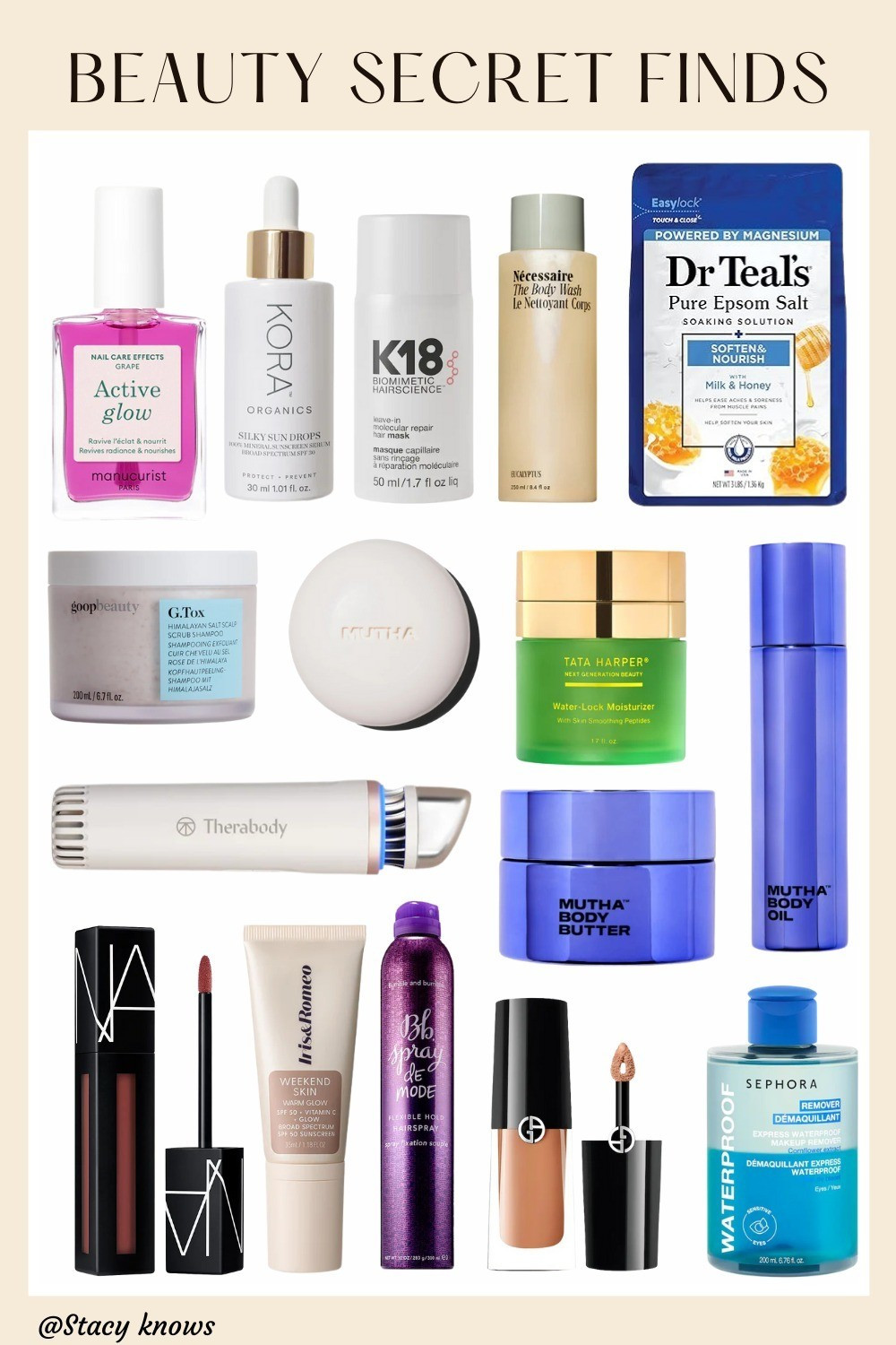 Ready to glow up?I'm sharing my latest beauty secrets and product finds that have me obsessed! From skincare saviors to makeup must-haves, these are the holy grail products you need to try. Check them out and let me know your faves!#BeautySecrets #LTKBeauty #ProductFinds #BeautyHaul #Skincare #Makeup #HolyGrail #BeautyTips #GlowUp #LTKFinds

#LTKBeauty #LTKActive #LTKxMadewell