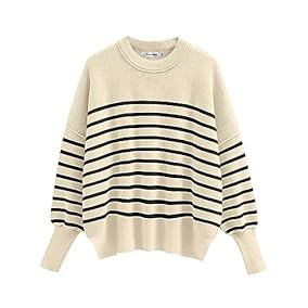 ANRABESS Women's Casual Crewneck... | Amazon (US)