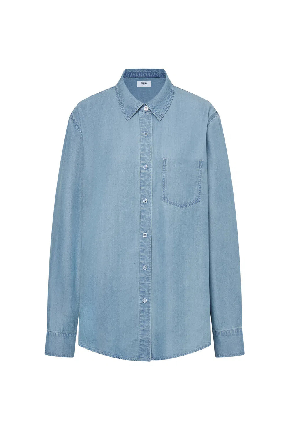 Willo Sky Blue Shirt in Tencel Denim | Fabrique
