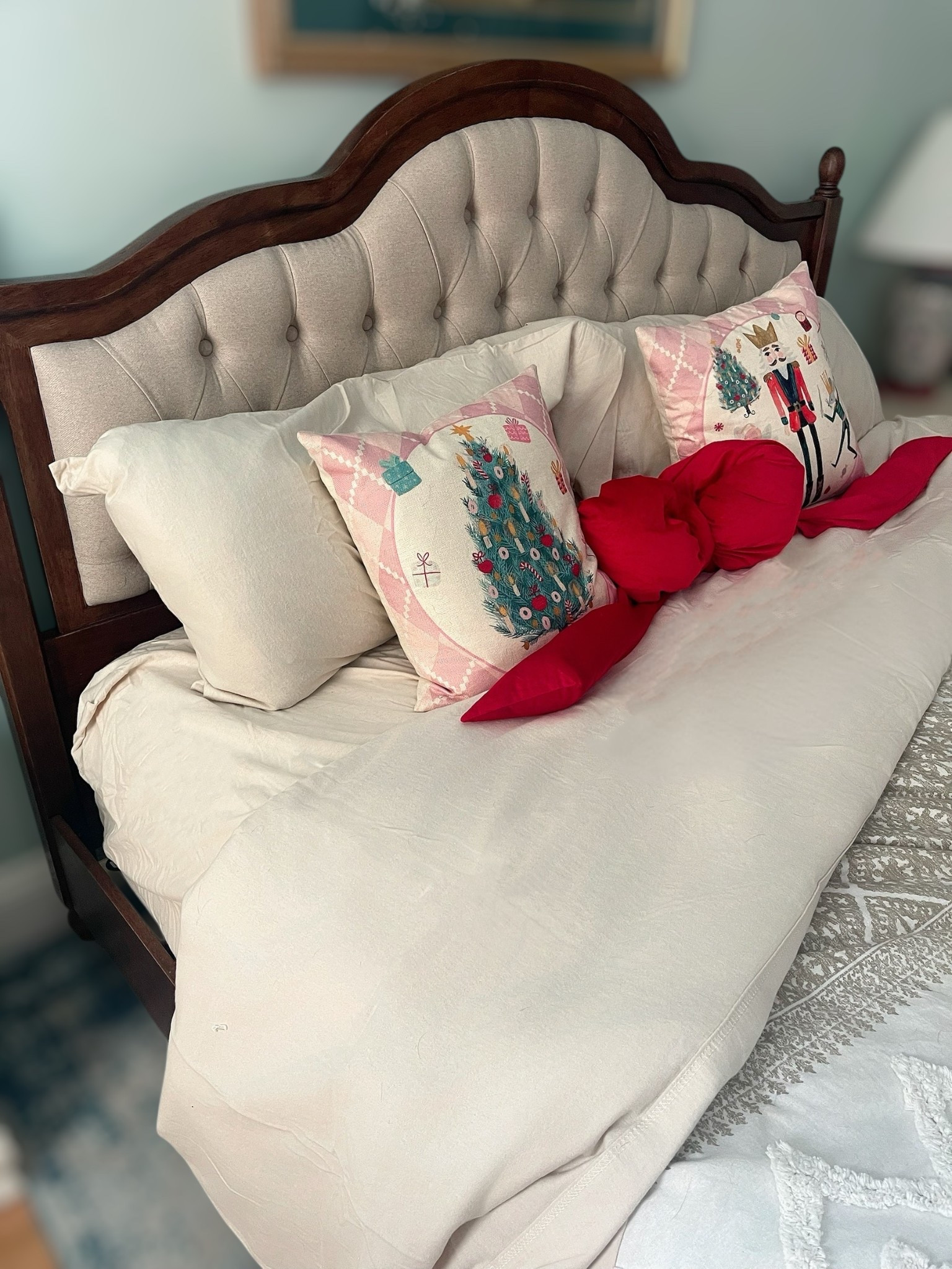 Coziest Organic Flannel Sheets for Winter ❄️🤍

These Organic Flannel Sheets from Bare Home are a winter bedding essential — unbelievably soft, breathable, and the perfect warm neutral for a festive holiday bedroom. I’m using the color Sand in King, and it’s even prettier in person! The fabric is 100% organic cotton, double-brushed for extra warmth and that cozy, cloud-soft feel. They wash beautifully, don’t pill, and make the whole bed feel like a luxury hotel (but warm and snuggly for the colder months 💤).

If you love swapping your bedding for the holidays, these are the perfect base layer under your Christmas pillows and throws. Organic, breathable, ultra-soft, and warm without overheating — truly the best flannel sheets I’ve tried! 🤍✨

holiday bedding • flannel sheets • organic cotton • cozy winter home • Christmas bedroom decor • breathable warm sheets • neutral bedding • Bare Home sheets • winter layers • neutral bedroom styling • Christmas pillows • affordable bedding upgrade • warm & cozy bedroom vibes

#LTKHoliday #LTKHome #LTKCyberWeek