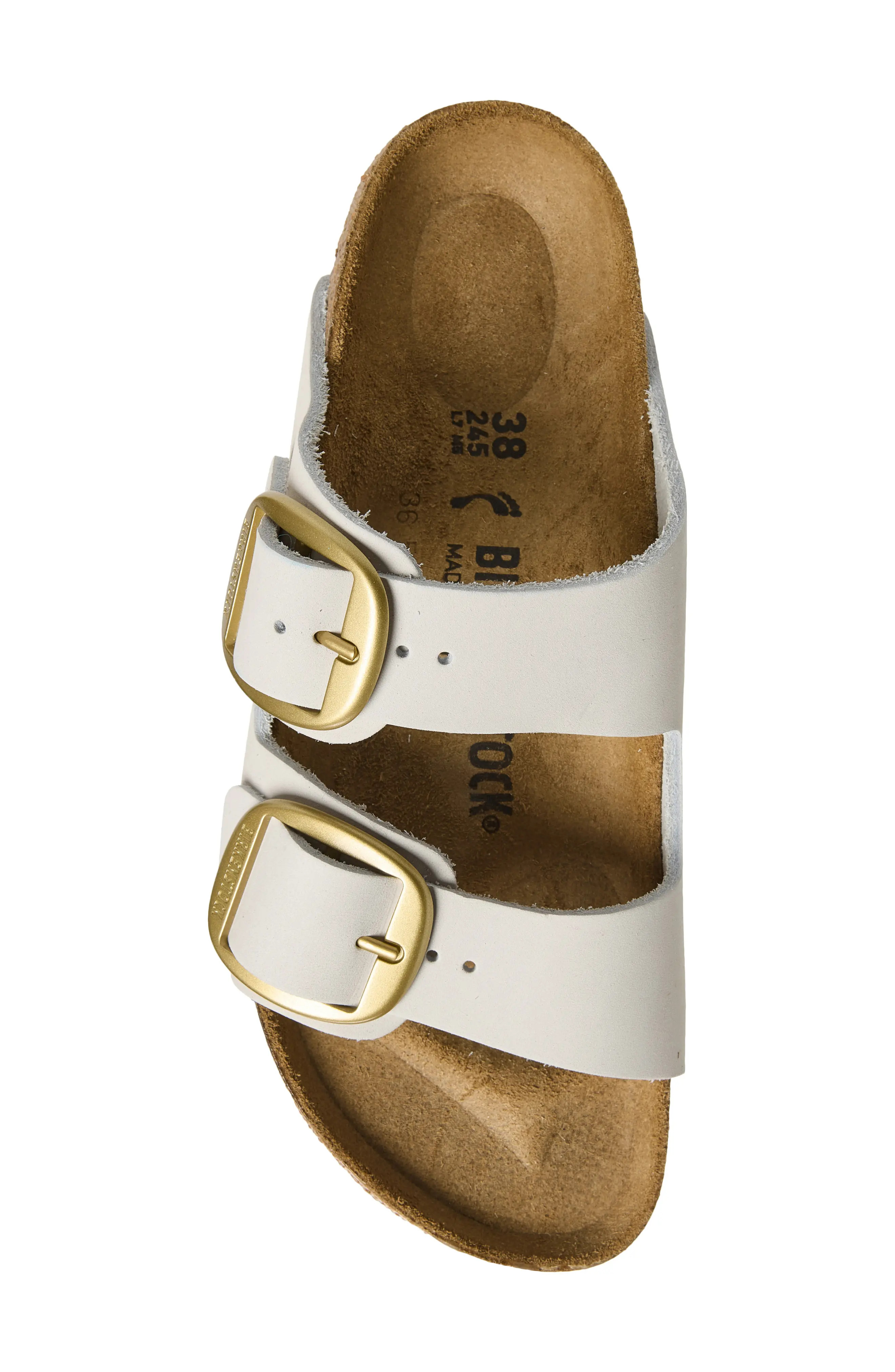Birkenstock Arizona Big Buckle Slide Sandal in Sandcastle at Nordstrom, Size 10-10.5Us | Nordstrom
