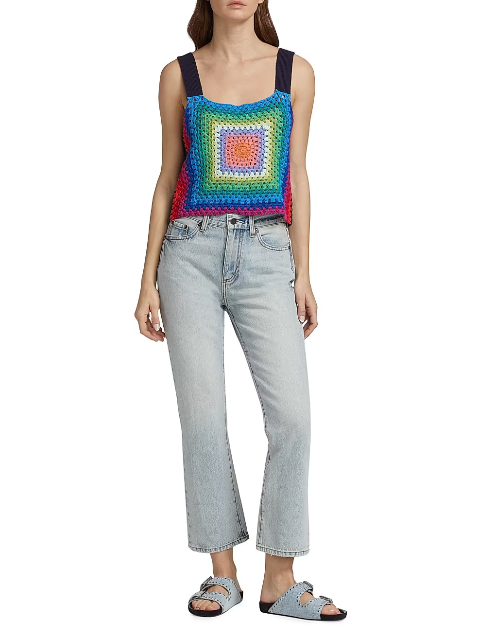 Lennon Slim-Fit Ankle Jeans | Saks Fifth Avenue