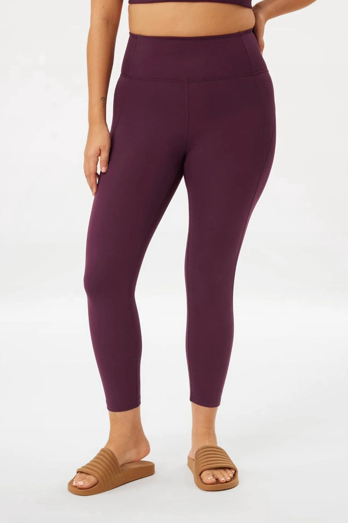 Plum Compressive High-Rise Legging | Girlfriend Collective