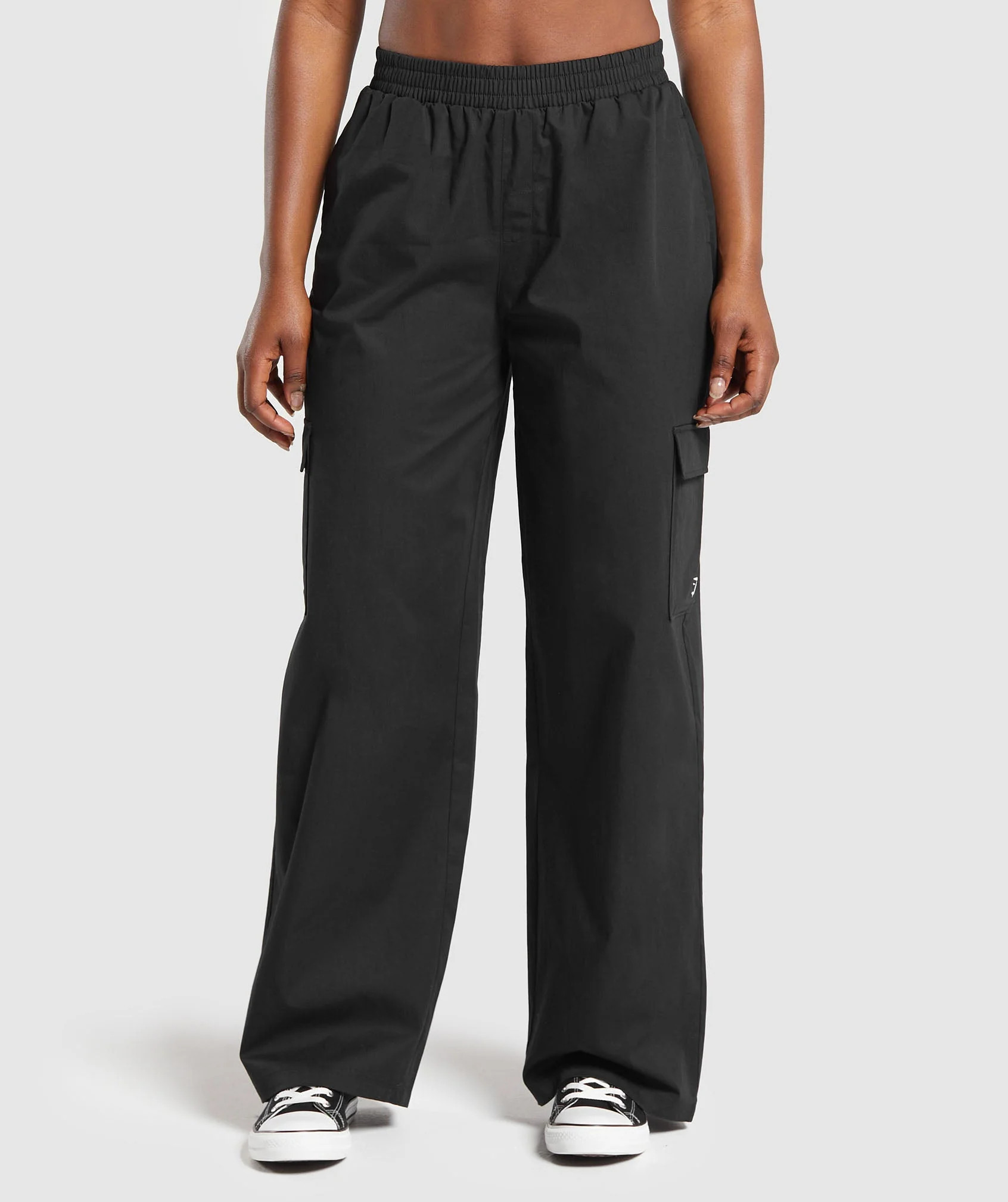 Gymshark Cotton Cargo Pants - Black | Gymshark US