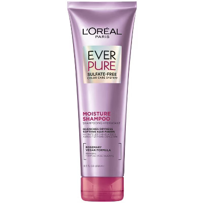L'Oreal Paris EverPure Moisture Rosemary Oil Shampoo for Dry Hair | Target