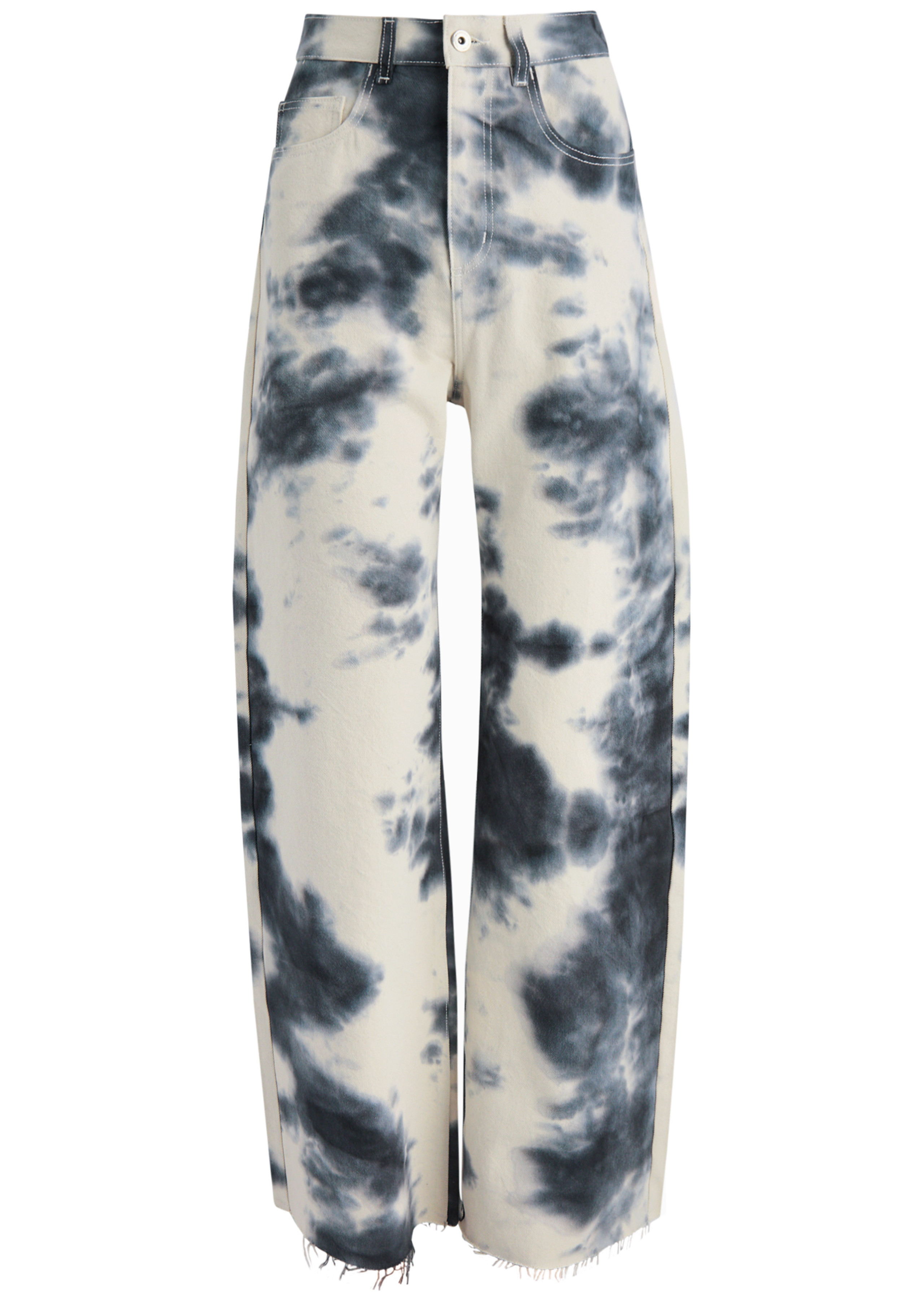 Tie-dye wide-leg jeans | Harvey Nichols