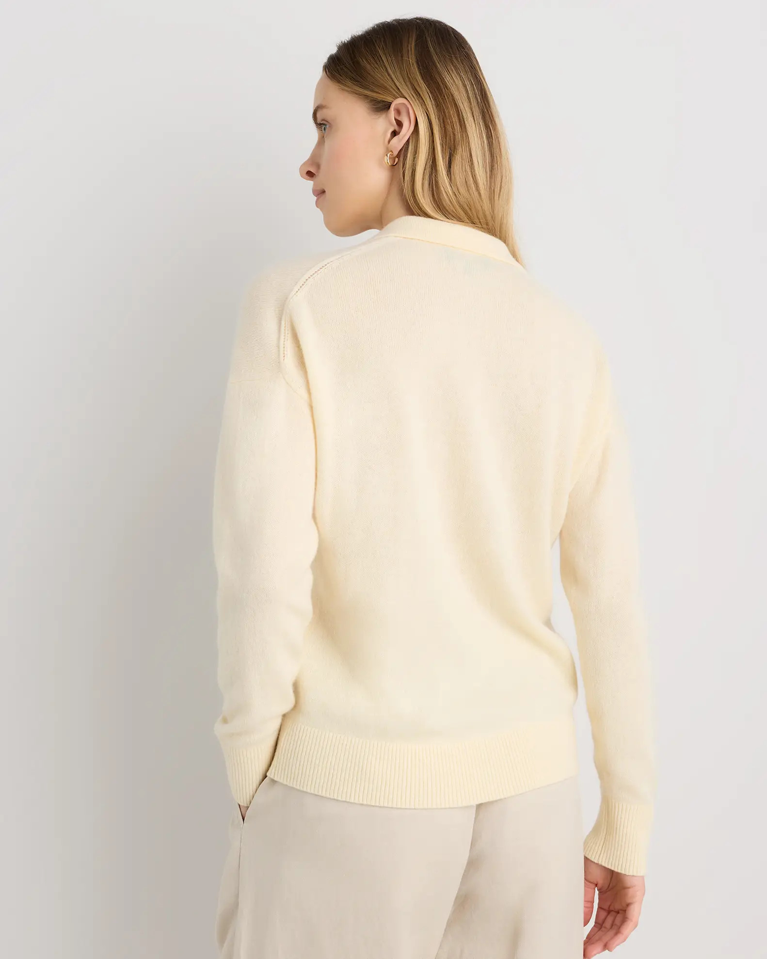 Mongolian Cashmere Polo Sweater | Quince