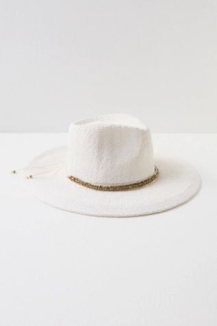 Monte Carlo Wide Brim Straw Hat | White Hat Outfit | White Straw Hat | White Beach Hat | Hats 2024 | Free People (Global - UK&FR Excluded)