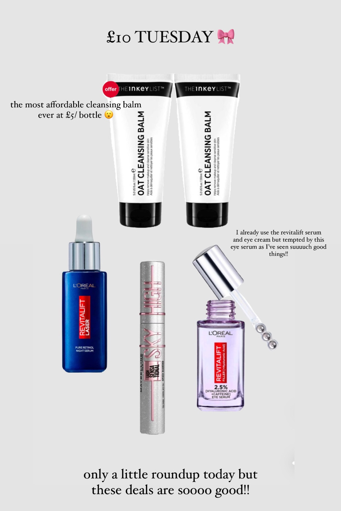£10 Tuesdayyyy 🎀 

#LTKgiftguide #LTKbeauty #LTKuk