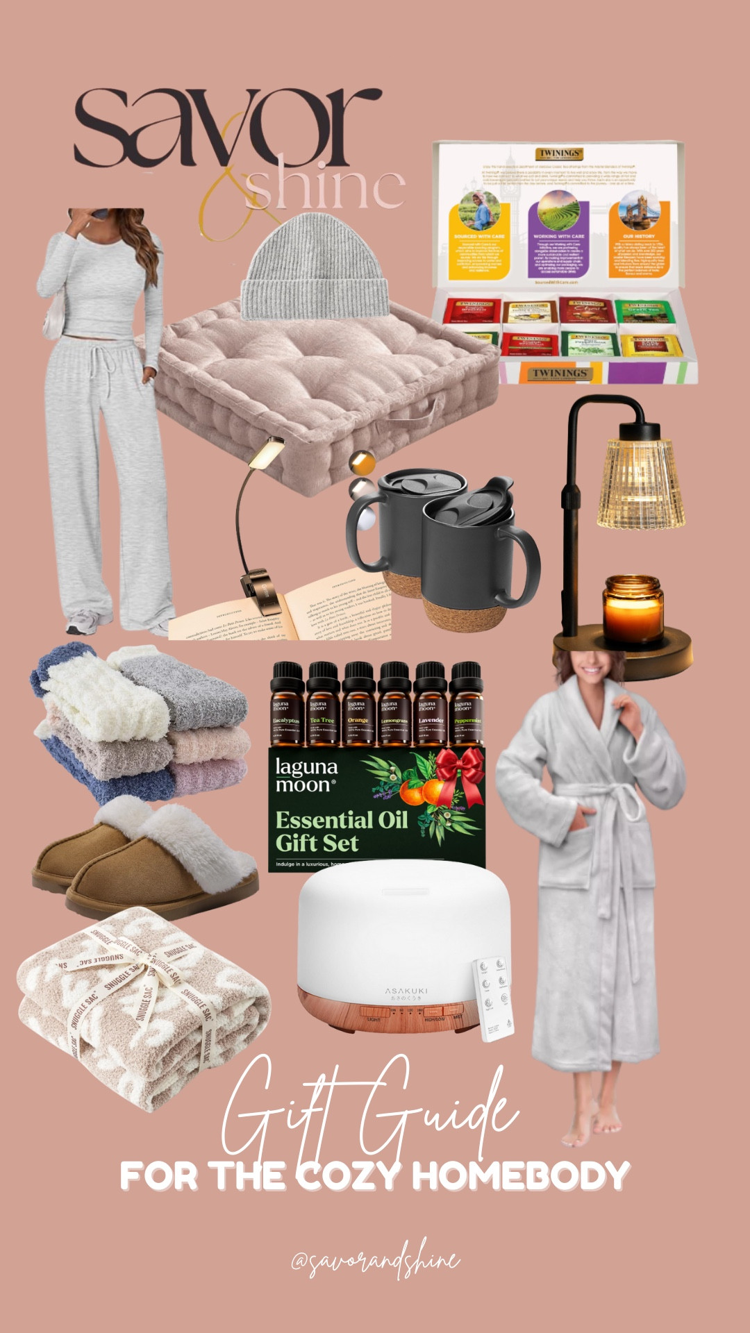 Give the homebody in your life something they will reach for every single day. Soft textures, warm scents, and little comforts that make staying in feel like a treat. This guide is filled with my favorite gifts for slowing down, curling up, and creating a peaceful space at home. Everything is linked so you can shop the cozy life with ease.

#CozyHome #GiftGuide2025 #HomebodyLife #HolidayGifts #CozySeason #HomeComforts #GiftIdeas #SavorAndShine

#LTKHoliday #LTKCyberWeek #LTKGiftGuide