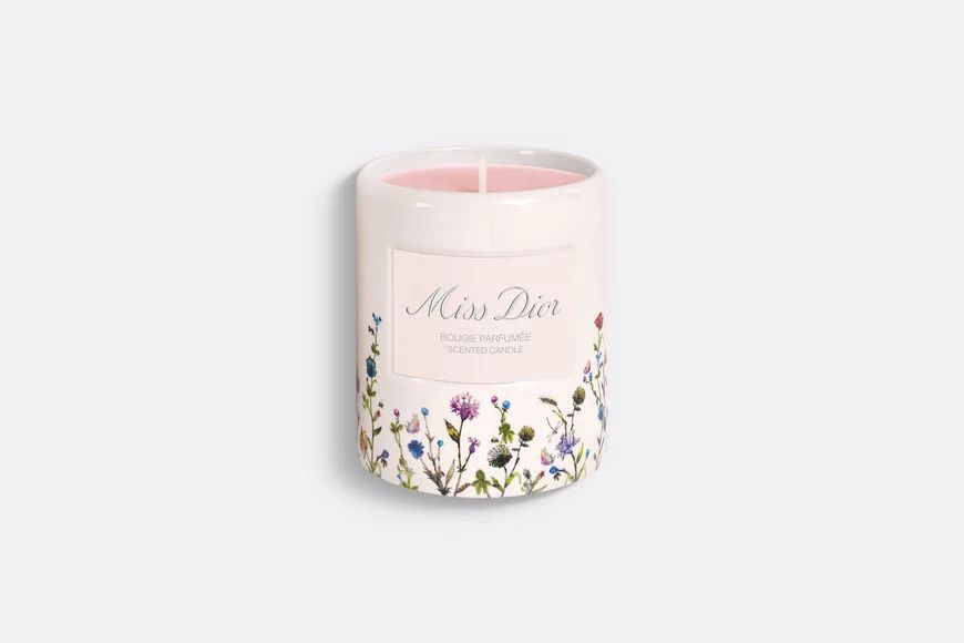 Miss Dior Scented Candle: Candle with Floral Notes | DIOR | Dior Couture
