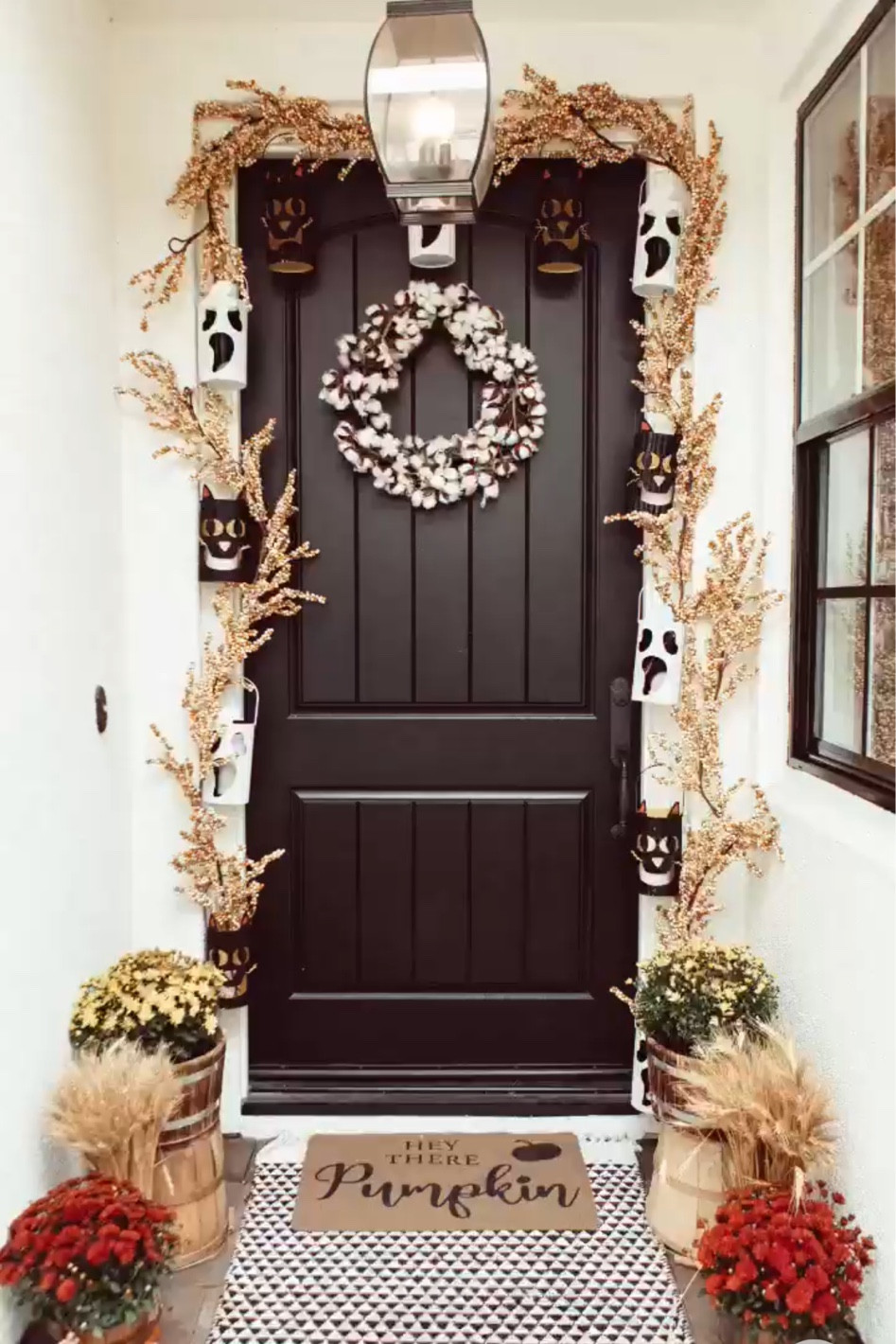 Spooky Halloween front door! 

#LTKHome #LTKHalloween #LTKFamily