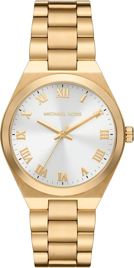Michael Kors Lennox Women's Watch, Stainless Steel Watch for Women with Steel or Silicone Band | Amazon (US)