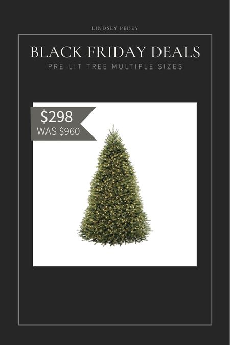 Prelit tree comes in several heights! On super sale for Black Friday! 

Amazon, Black Friday, cyber Monday, Christmas tree. Faux tree 

#LTKHoliday #LTKsalealert #LTKCyberweek