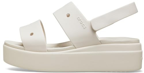 Crocs Women's Brooklyn 4u Low Wedges Sandal | Amazon (US)