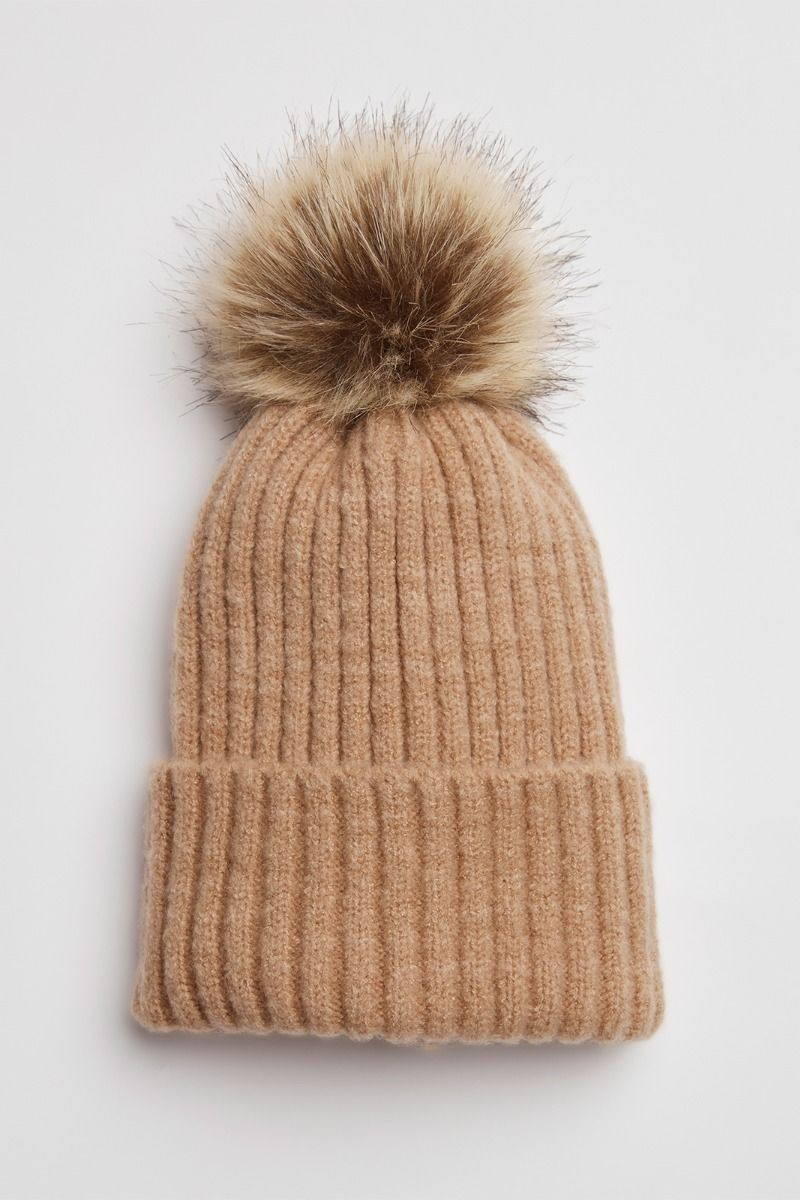 HARRIET ISLES Aria Ribbed Beanie | EVEREVE | Evereve