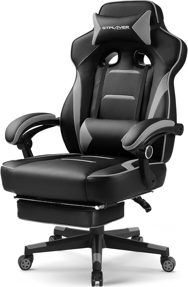 LUCKRACER Gaming Chair, Video Game Chairs Gaming Computer Chair with Footrest 350Lb Heavy Duty Ga... | Amazon (US)