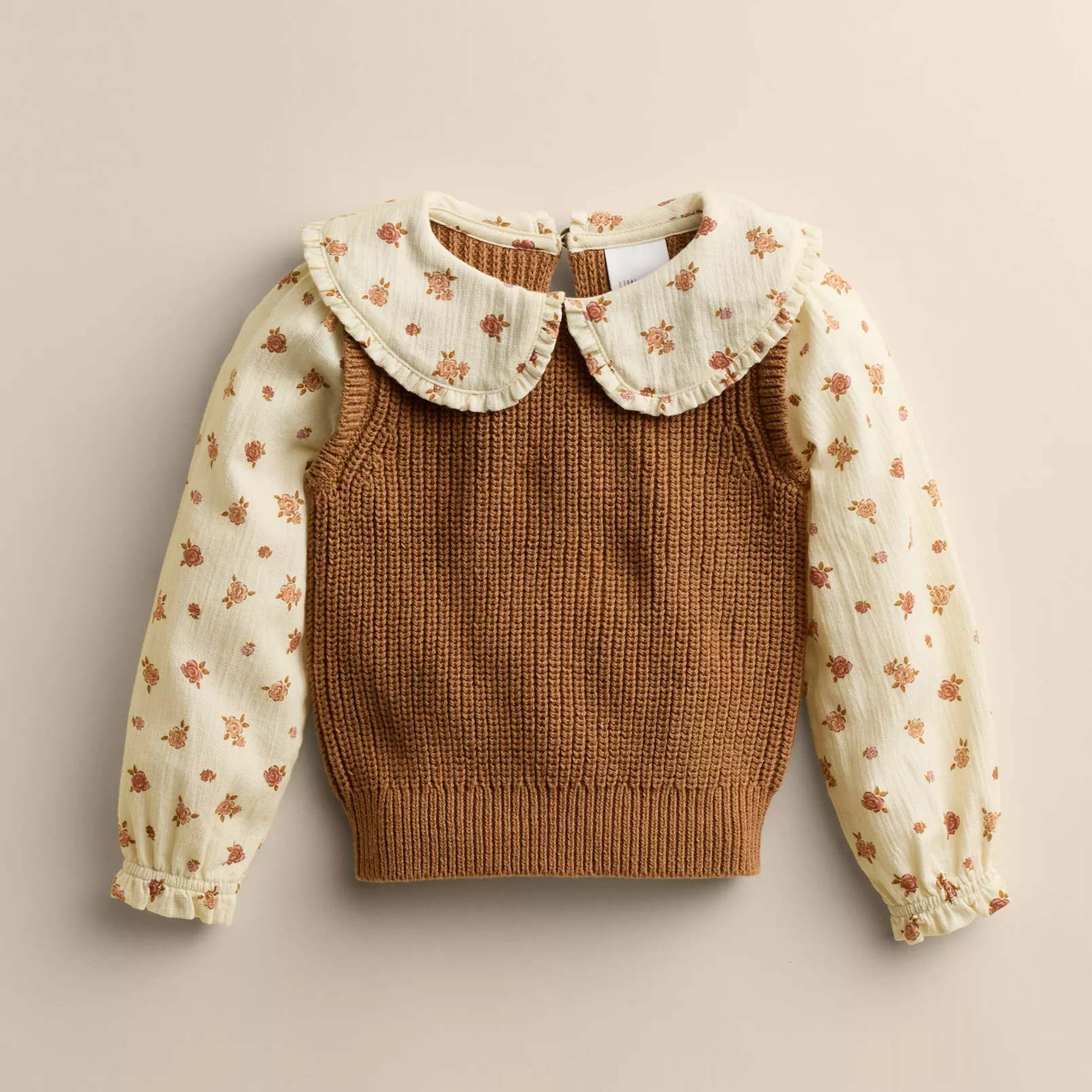 Baby & Toddler Girl Little Co. by Lauren Conrad Sweater Vest Blouse | Kohl's