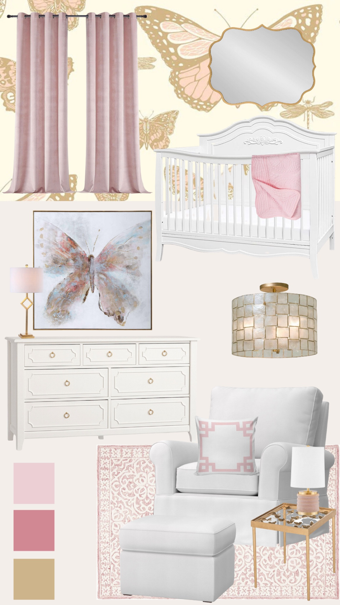 Butterfly inspired nursery 🦋

Nursery, butterfly themed nursery, baby, baby room, baby girl nursery, baby girl, Amazon baby list, Amazon baby, butterfly theme, nursery ideas 

#LTKhome #LTKbaby #LTKbump