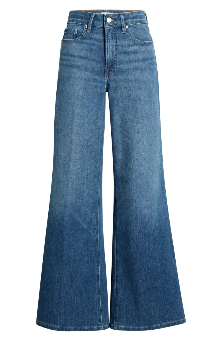 Soft-Tech Good Waist Palazzo Jeans | Nordstrom