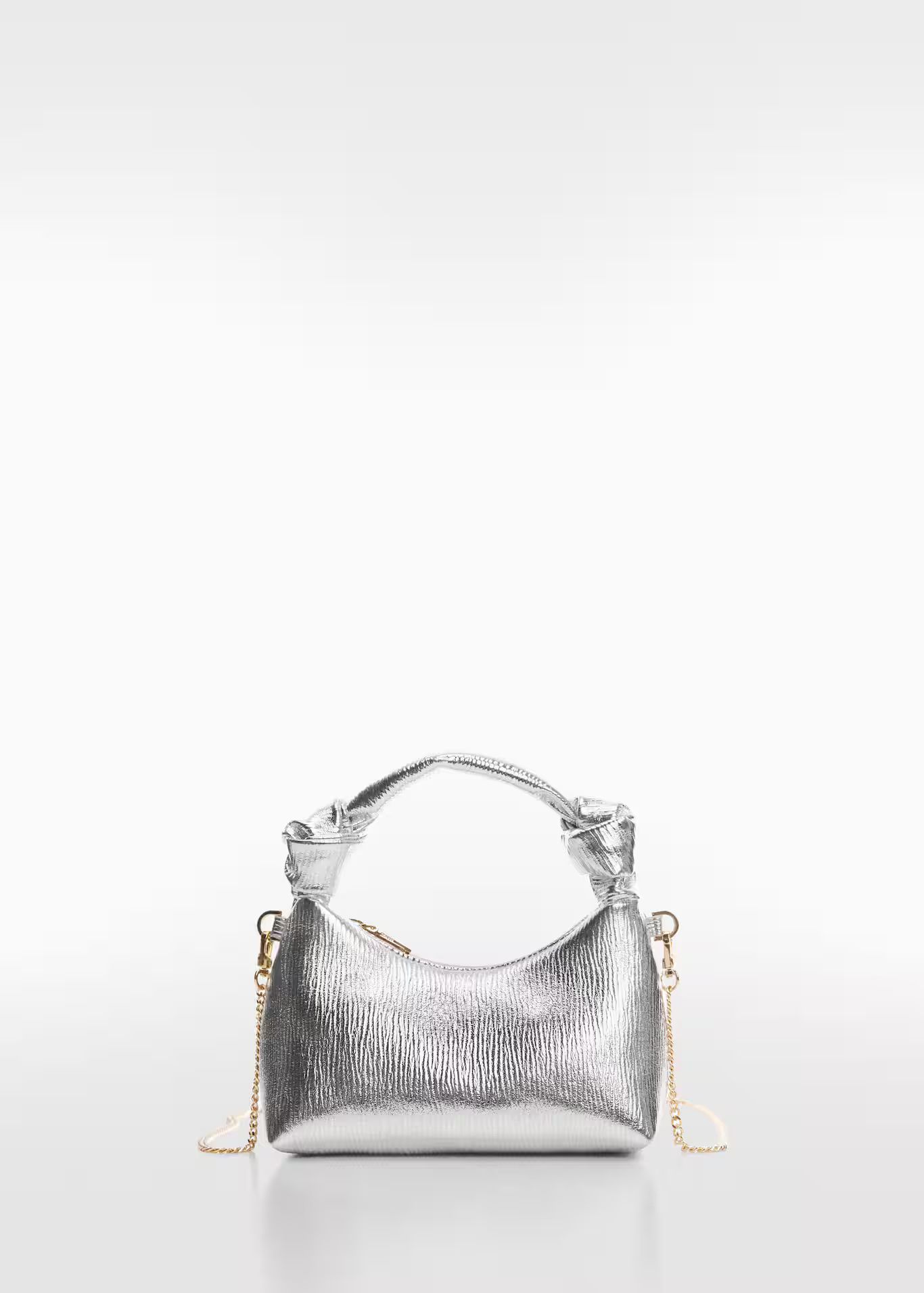 Textured knot handle bag | MANGO (US)