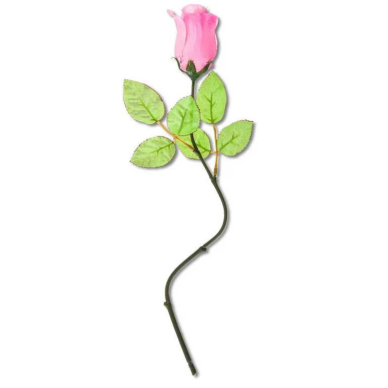 Valentine's Day Single Red Scented Stem Rose, 17 in, by Way To Celebrate | Walmart (US)