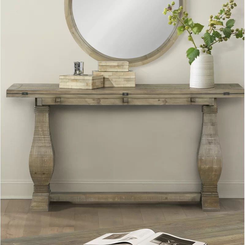 Terence 60'' Solid Wood Console Table | Wayfair North America