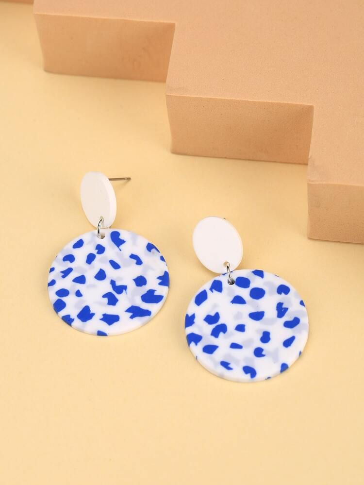 Round Drop Earrings | SHEIN