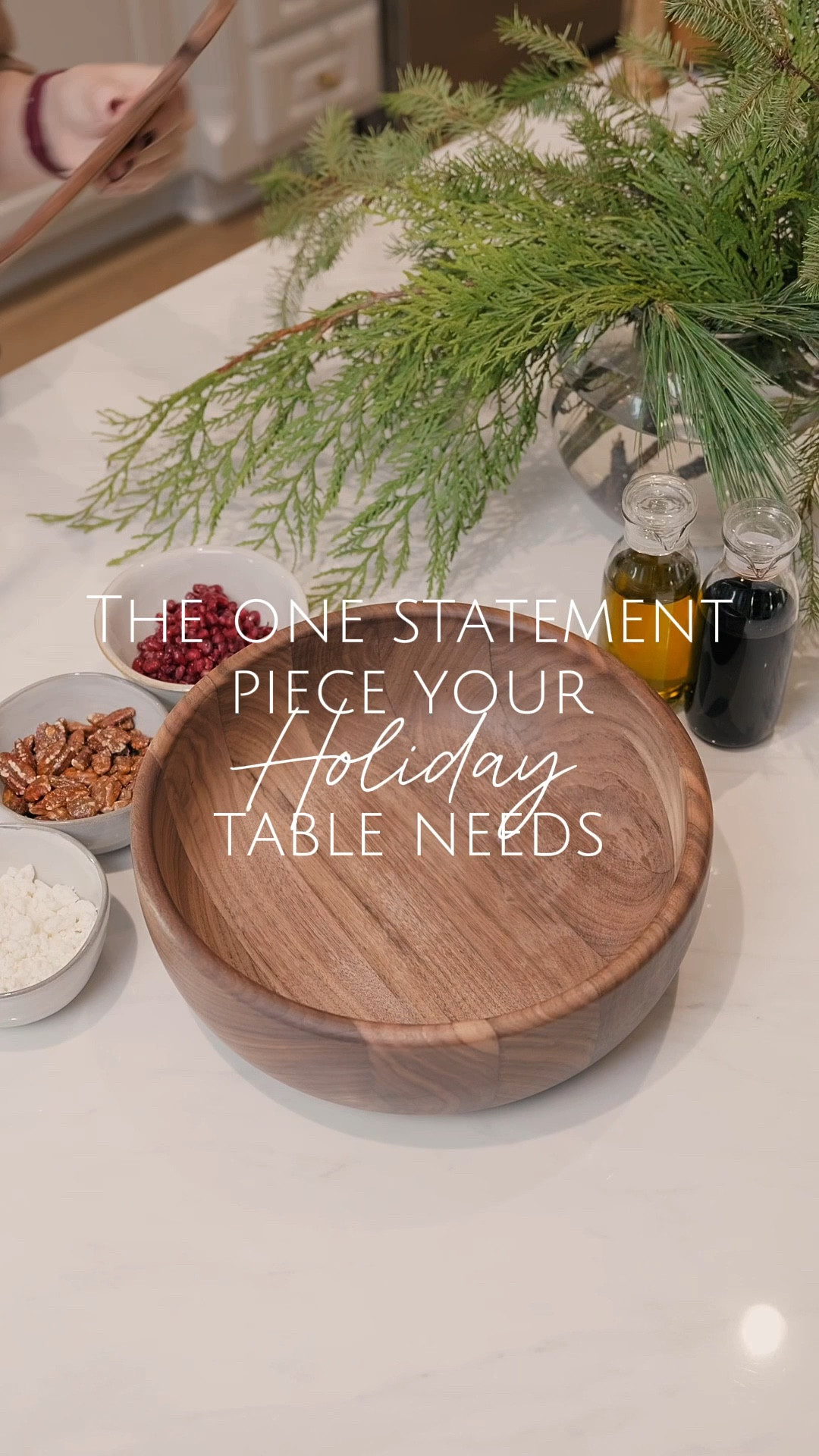 The one statement piece your table needs — this walnut bowl from @unisonhome!
Rich, sculptural, and warm… it elevates every holiday spread without even trying.
A timeless design that completes the Christmas table in the most effortless, luxurious way.

#ad
Unison
Holiday table
Gift ideas

#LTKHoliday #LTKHome #LTKGiftGuide