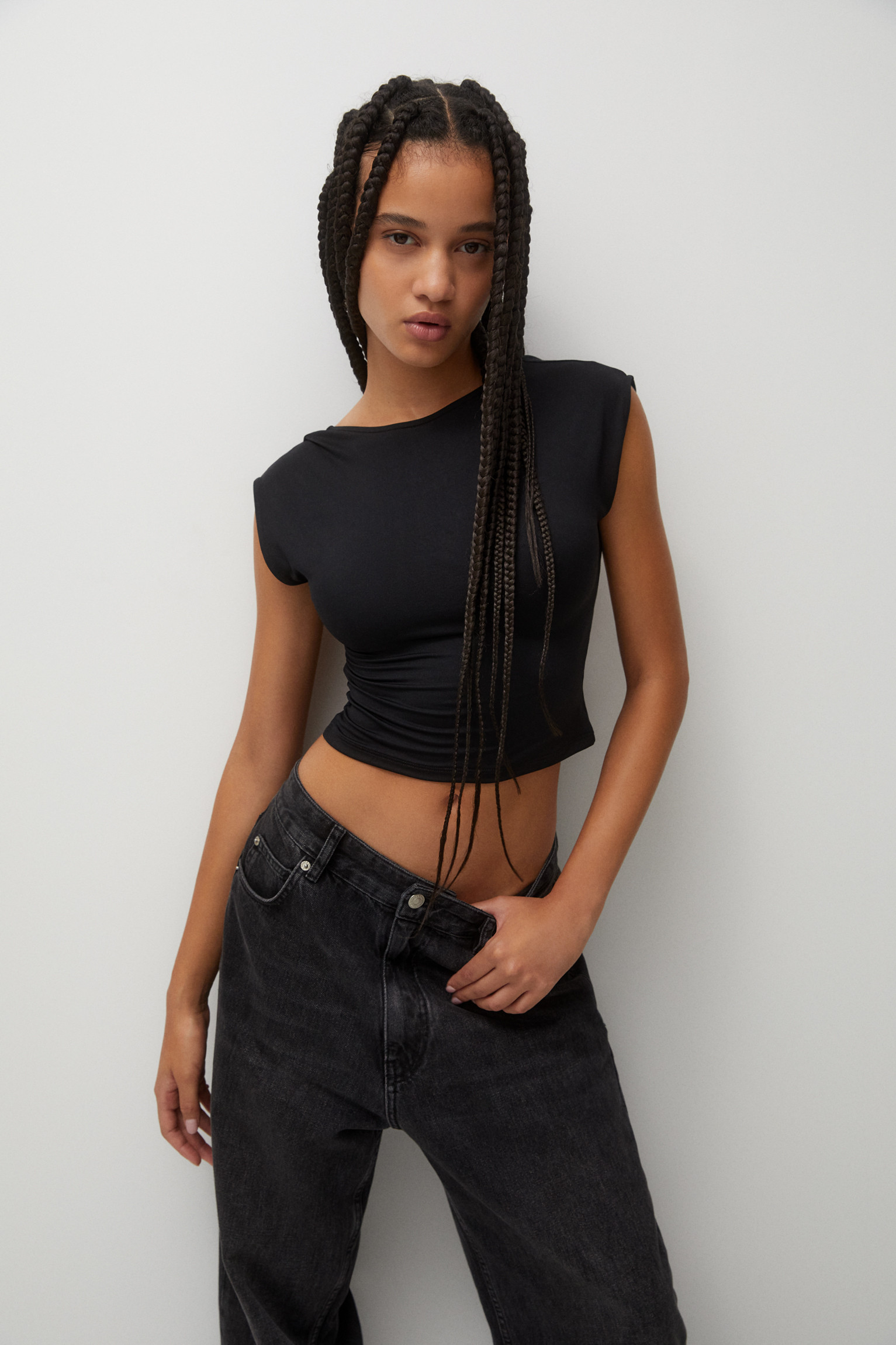 Open back top | PULL and BEAR UK
