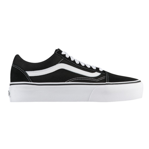 Vans Womens Vans Old Skool Platform - Womens Shoes Black/White Size 06.0 | Foot Locker (US)