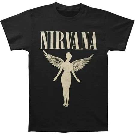 Nirvana Men s in Utero Tour Mens Soft T Slim Fit T-Shirt Black | Walmart (US)