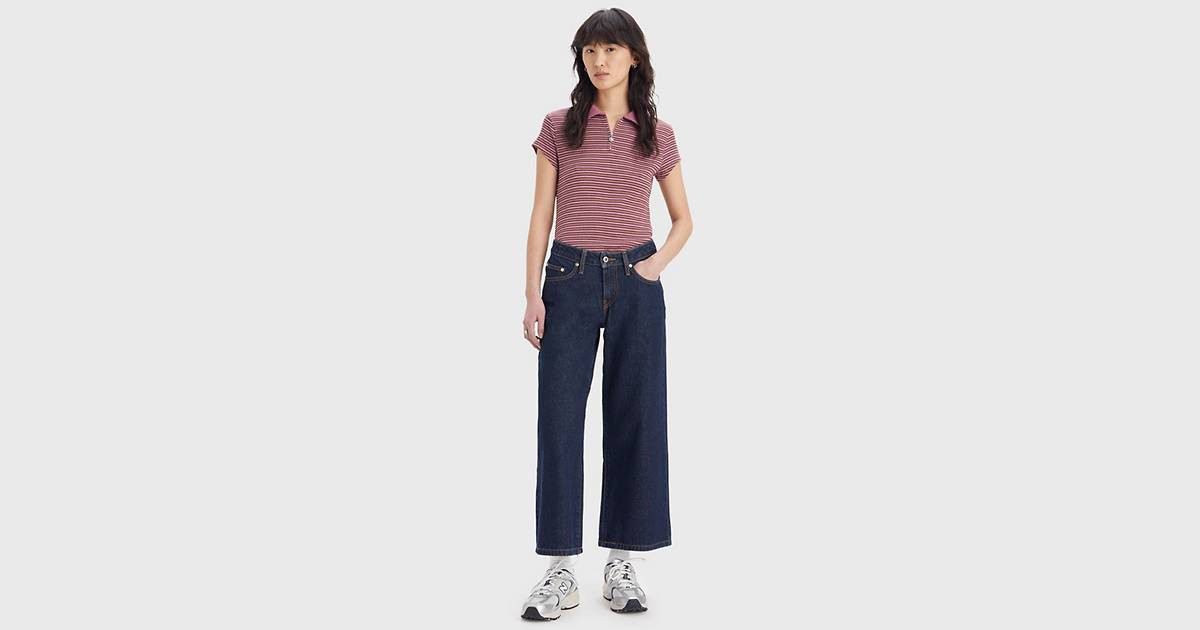 Levi's® Silvertab™ Low Baggy Crop Jeans | Levi's (UK)