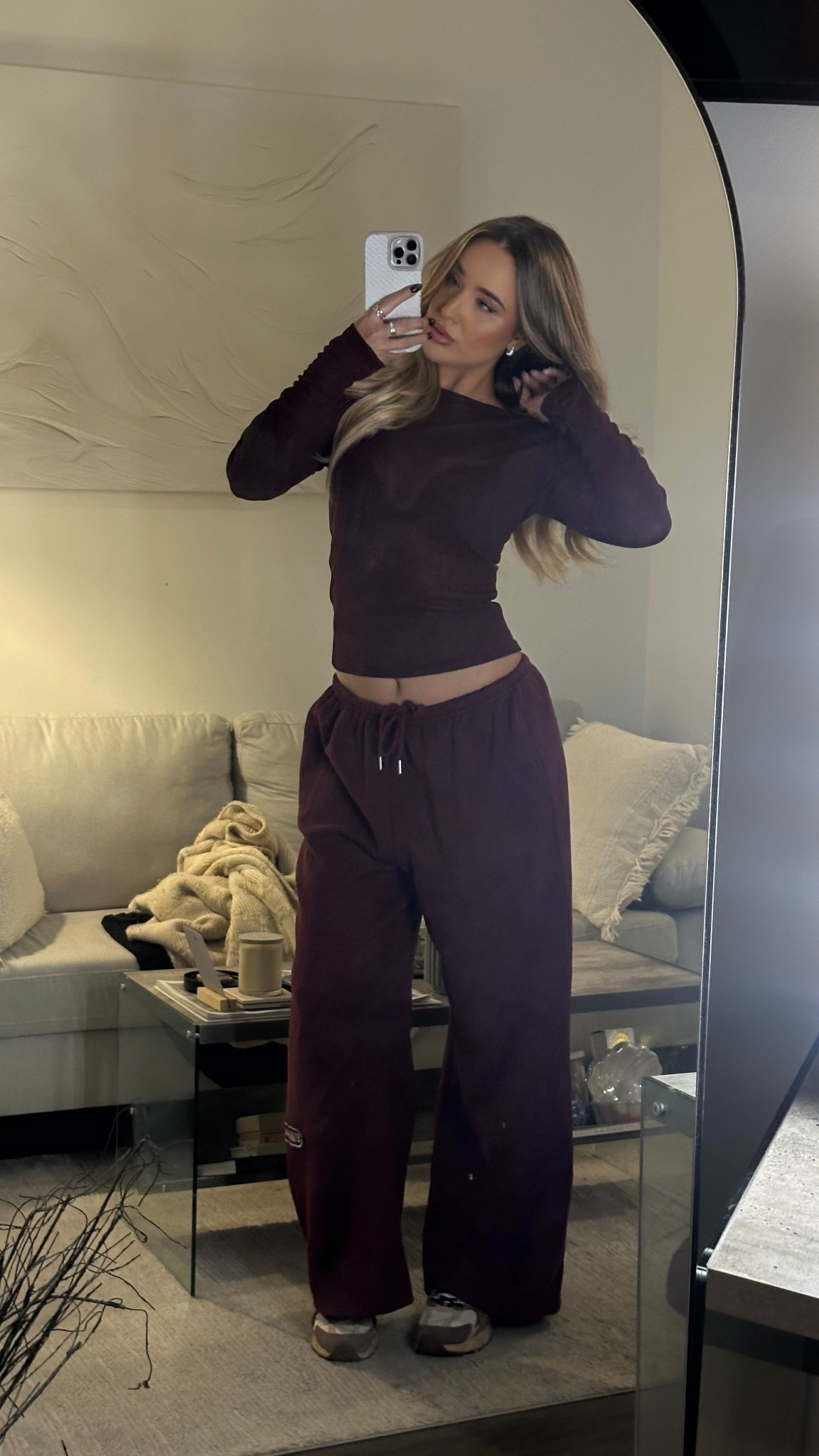 Cozy szn 🖤🥀 fav sweatpants look recently