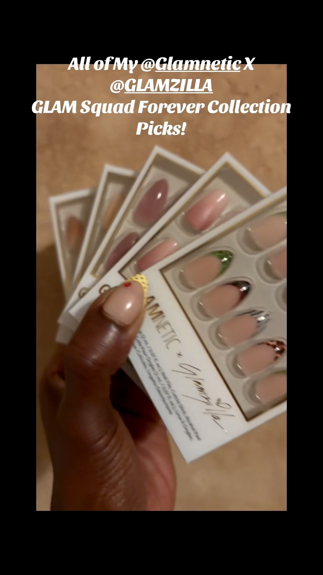 The first Glamnetic x Glamzilla collection was iconic… but Glam Squad Forever? BABY. They understood the assignment 😍✨ More shapes, more sparkle, more colors, more drama… and I had to pick my top 5 immediately. The upgrades on this collection are EVERYTHING and the nail lovers are about to go broke again 💅🏽 Which set would you grab first?

#Glamnetic #Glamzilla #PressOnNails
