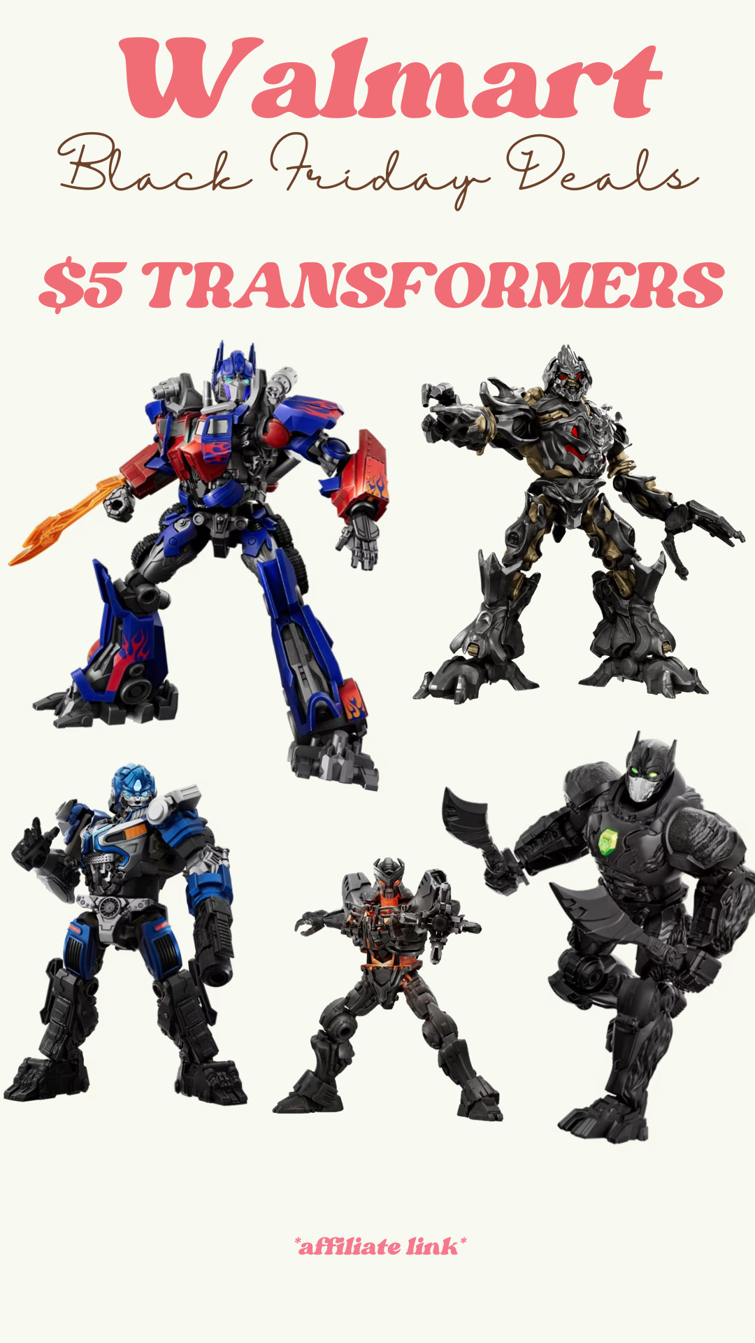 INSANE $5 Walmart Black Friday Deal on Transformers! These will sell out! 

 #LTKGiftGuide #LTKHoliday #LTKKids