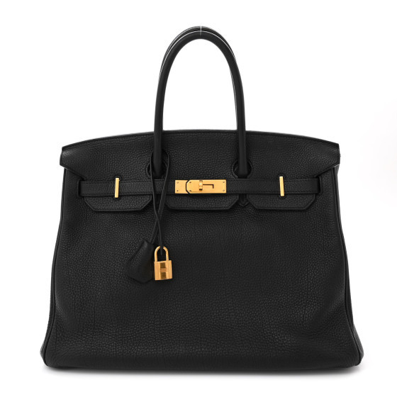 Hermes: All/Bags/HERMES Togo Birkin 35 Black | FASHIONPHILE (US)