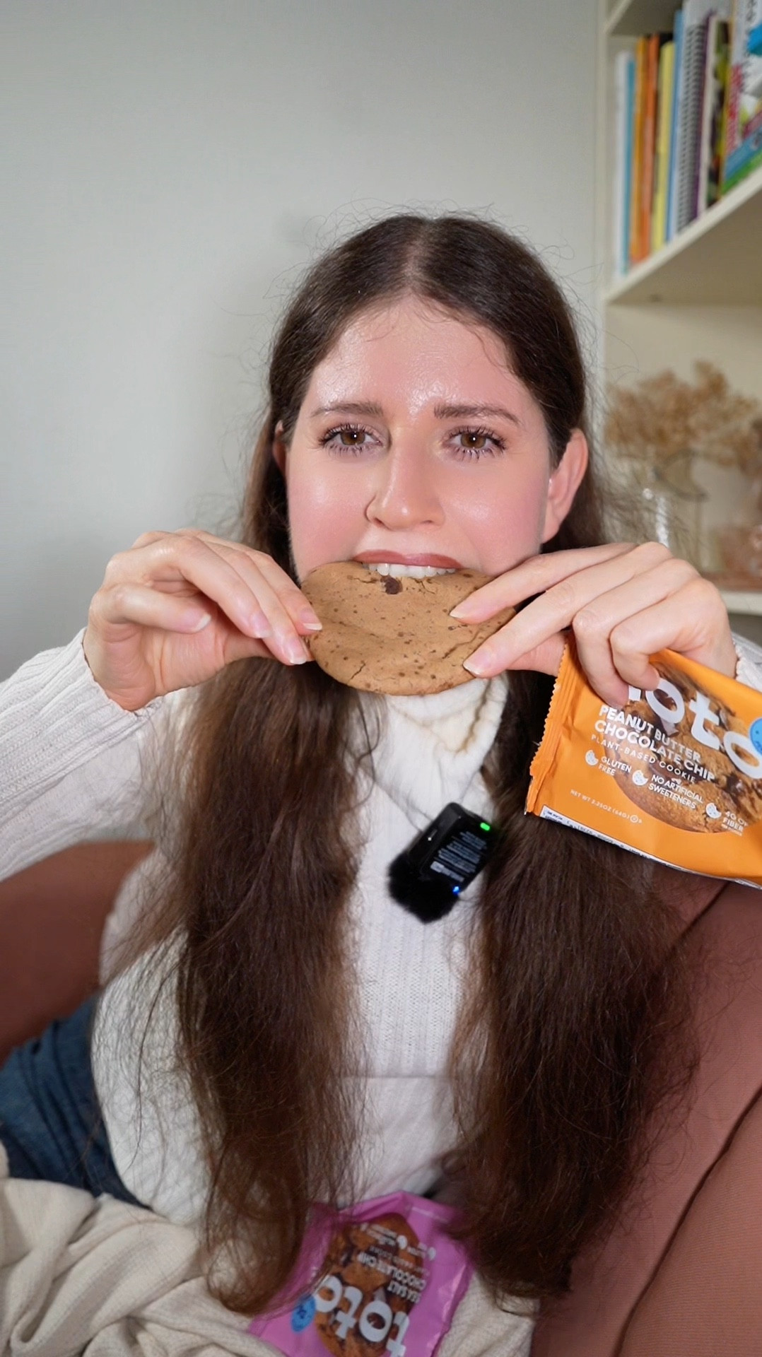 Perfect as a sweet treat stocking stuffer for anyone who has allergies!  This cookie is gluten free, vegan and high in protein! Great to keep as a high protein snack in your workout bag. 

#LTKFindsUnder50 #LTKFitness #LTKGiftGuide