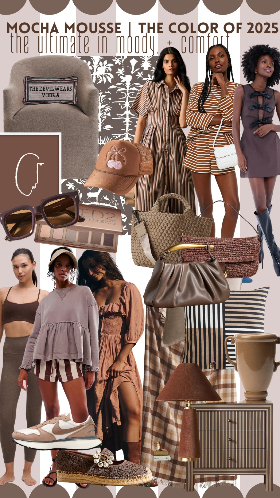 The color of 2025 🤎 Mocha Mousse | the ultimate moody + comfort … 

#LTKStyleTip #LTKHome #LTKOver40