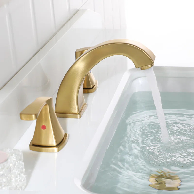 1417208 Widespread 2 Handles Centerset Bathroom Faucet with Drain Assembly | Wayfair Professional