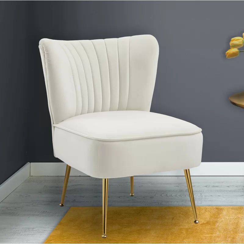 Eckhart Upholstered Wingback Chair | Wayfair North America