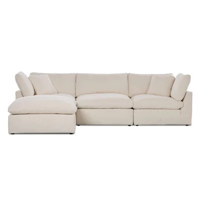 Stevie 3Pc Sectional W/Ottoman | Wayfair North America